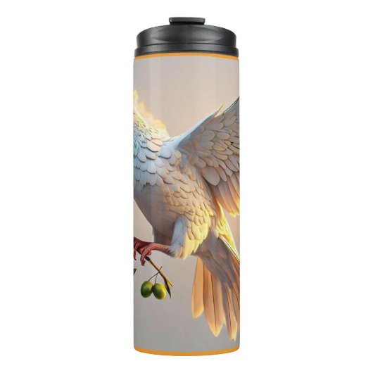 「平和愛芸術の表現」 タンブラー (正面)