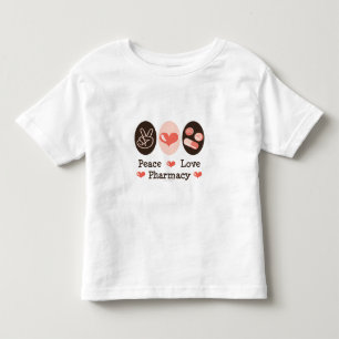 平和愛薬学の幼児のTシャツ トドラーTシャツ
