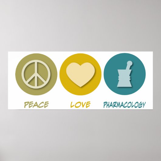 平和愛薬理学 ポスター (正面)