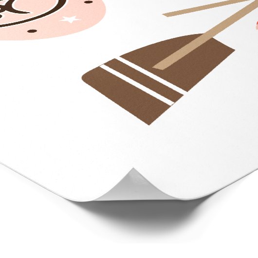 平和愛行漕ぎクルーのポスター ポスター (角)