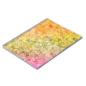 平和愛記号のデザイン ノートブック (左側)