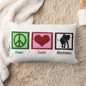 平和愛象 ランバークッション (ブランケット)