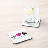 平和愛足 コースター (右側)