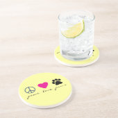 平和愛足 コースター (側面)