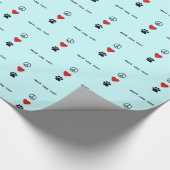 平和愛足 ラッピングペーパー (角)