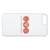 平和愛足 Case-Mate iPhoneケース (裏面(横))