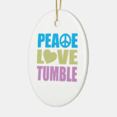 平和愛転倒 セラミックオーナメント (左)