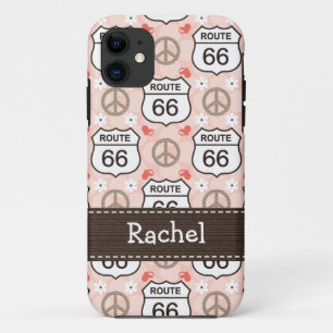 平和愛遠征のルート66 iPhone 11 ケース