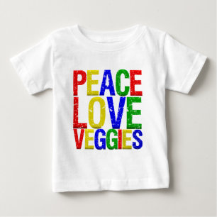 平和愛野菜 ベビーTシャツ