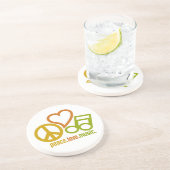 平和愛音楽コースター コースター (側面)