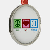 平和愛21 メタルオーナメント (右)