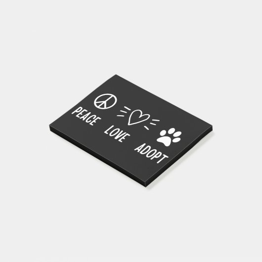 平和愛 ポストイット (アングル)