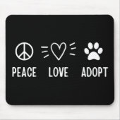 平和愛 マウスパッド (正面)