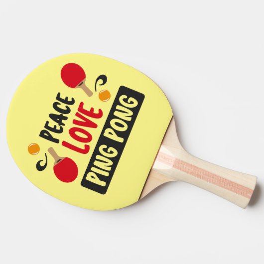平和愛 卓球ラケット (横)
