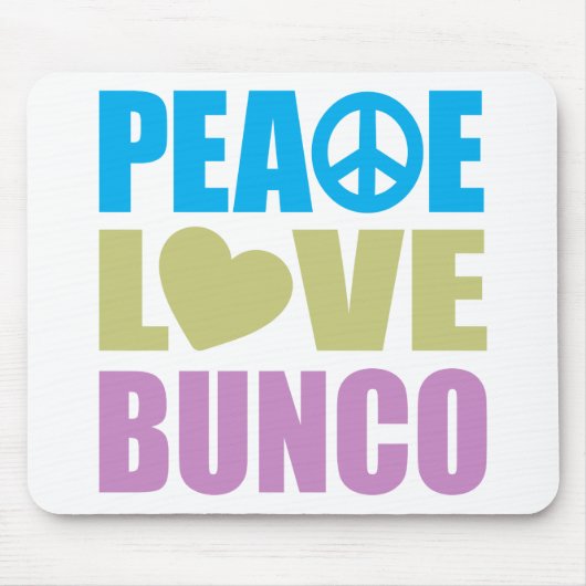 平和愛Bunco マウスパッド (正面)