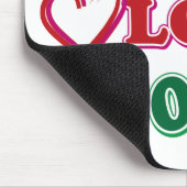 平和愛DoxiesのDachsund マウスパッド (コーナー)