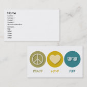 平和愛FBI 名刺 (正面/裏面)