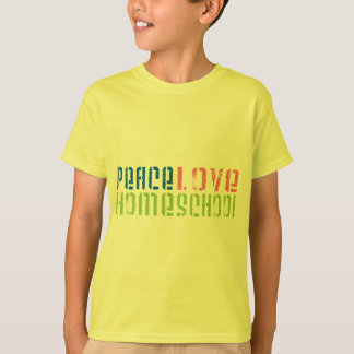 平和愛Homeschool Tシャツ