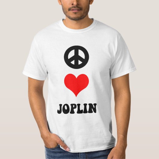 平和愛Joplin Tシャツ (正面)