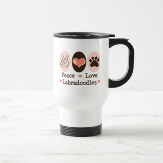平和愛Labradoodlesのタンブラー トラベルマグ