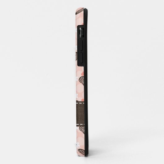 平和愛Lacrossse Case-Mate iPhoneケース (裏面/左)