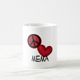 平和愛Mema コーヒーマグカップ
