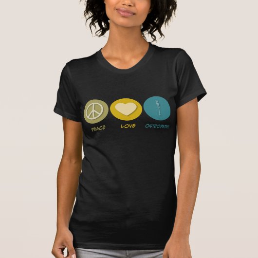 平和愛Osteopathy Tシャツ (正面)