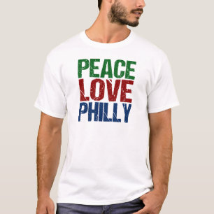 平和愛Philly Tシャツ