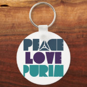 平和愛Purim キーホルダー (正面)