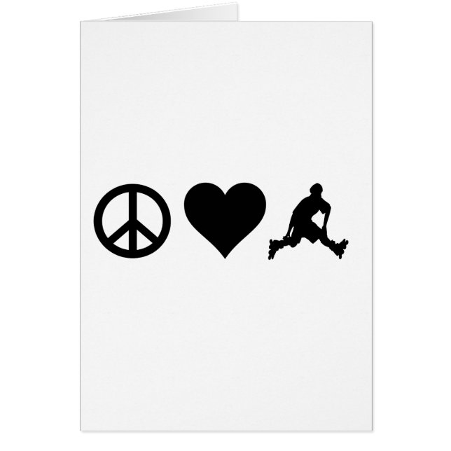 平和愛Rollerblading (正面)