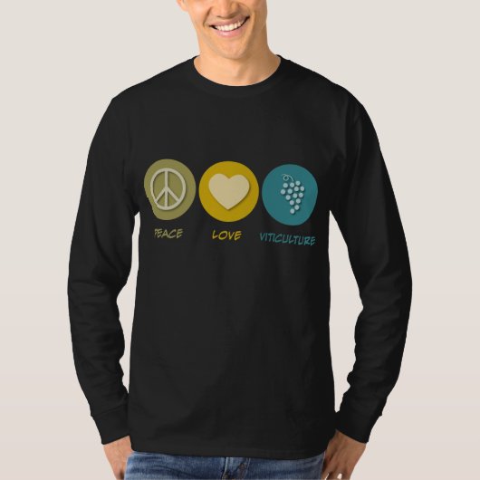 平和愛Viticulture Tシャツ (正面)