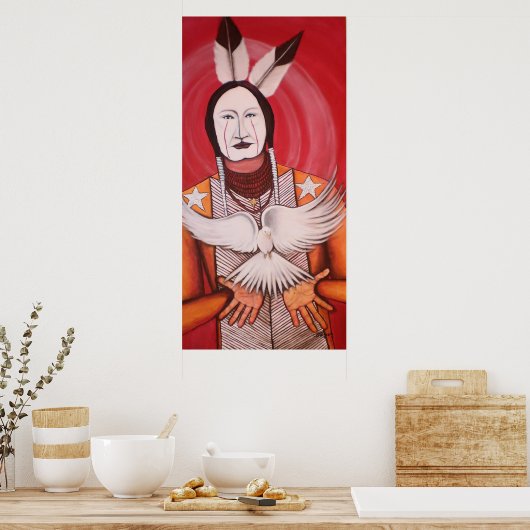 平和戦士 ポスター (キッチン)