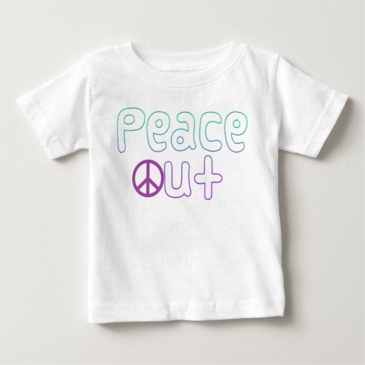 平和手紙 ベビーTシャツ (正面)