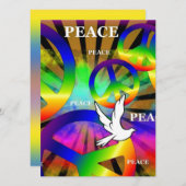 平和招待状 招待状 (正面/裏面)