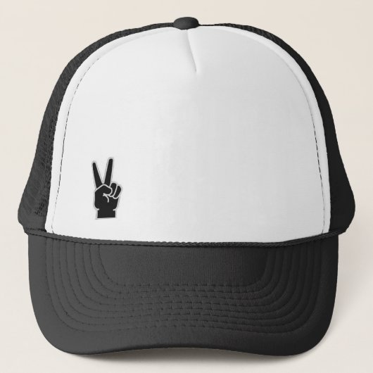 平和指 キャップ (正面)