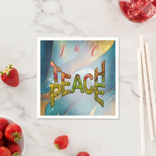 平和教えクリスマスギャザリング スタンダードカクテルナプキン (インサイチュ)