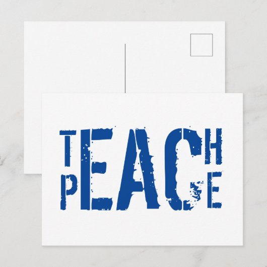 平和教え ポストカード (正面/裏面)