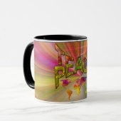 平和教え マグカップ (正面左)