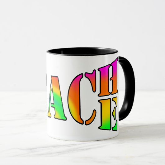 平和教え マグカップ (正面右)