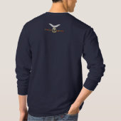 平和教え |メンズ長袖 Tシャツ (裏面)