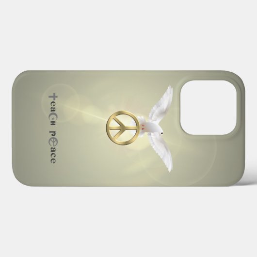 平和教え | Case-Mate iPhoneケース (裏面 (横))