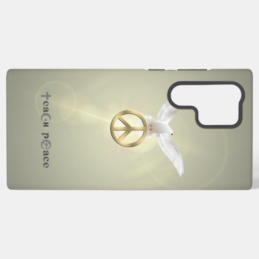 平和教え | SAMSUNG GALAXYケース (裏面横)