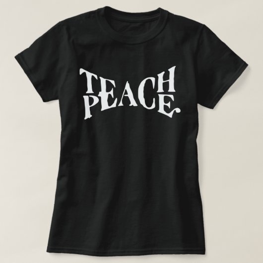 平和教え Tシャツ (デザイン正面)