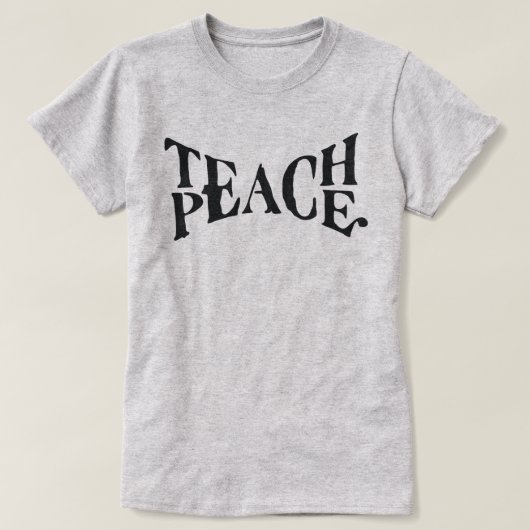 平和教え Tシャツ (デザイン正面)