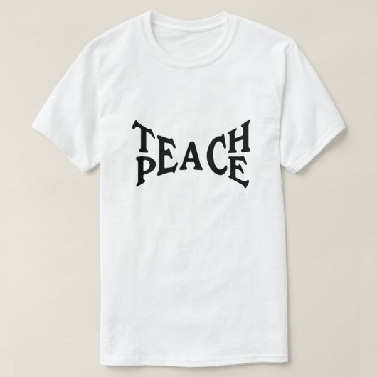 平和教えTシャツ Tシャツ (デザイン正面)