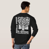 平和教会の創立者のシャツ Tシャツ (裏面フル)