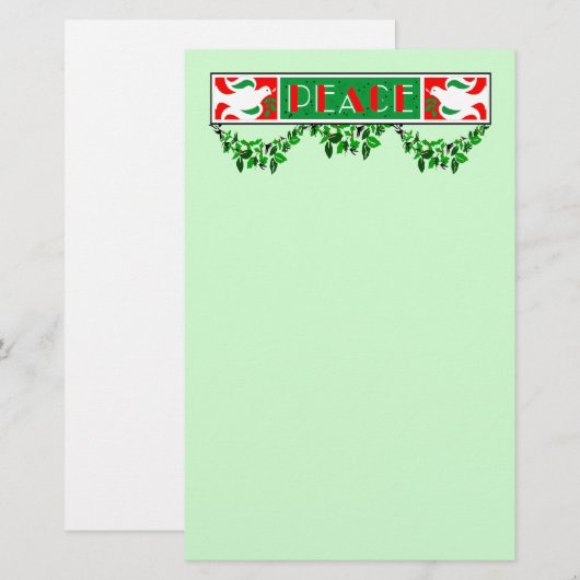 平和文房具 便箋 (正面/裏面)