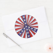 平和旗 ラウンドシール (封筒)