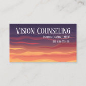 平和日没カウンセリングプロフェッショナル 名刺 (正面)