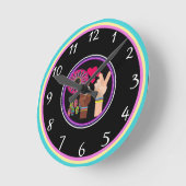 平和時計 ラウンド壁時計 (傾斜)